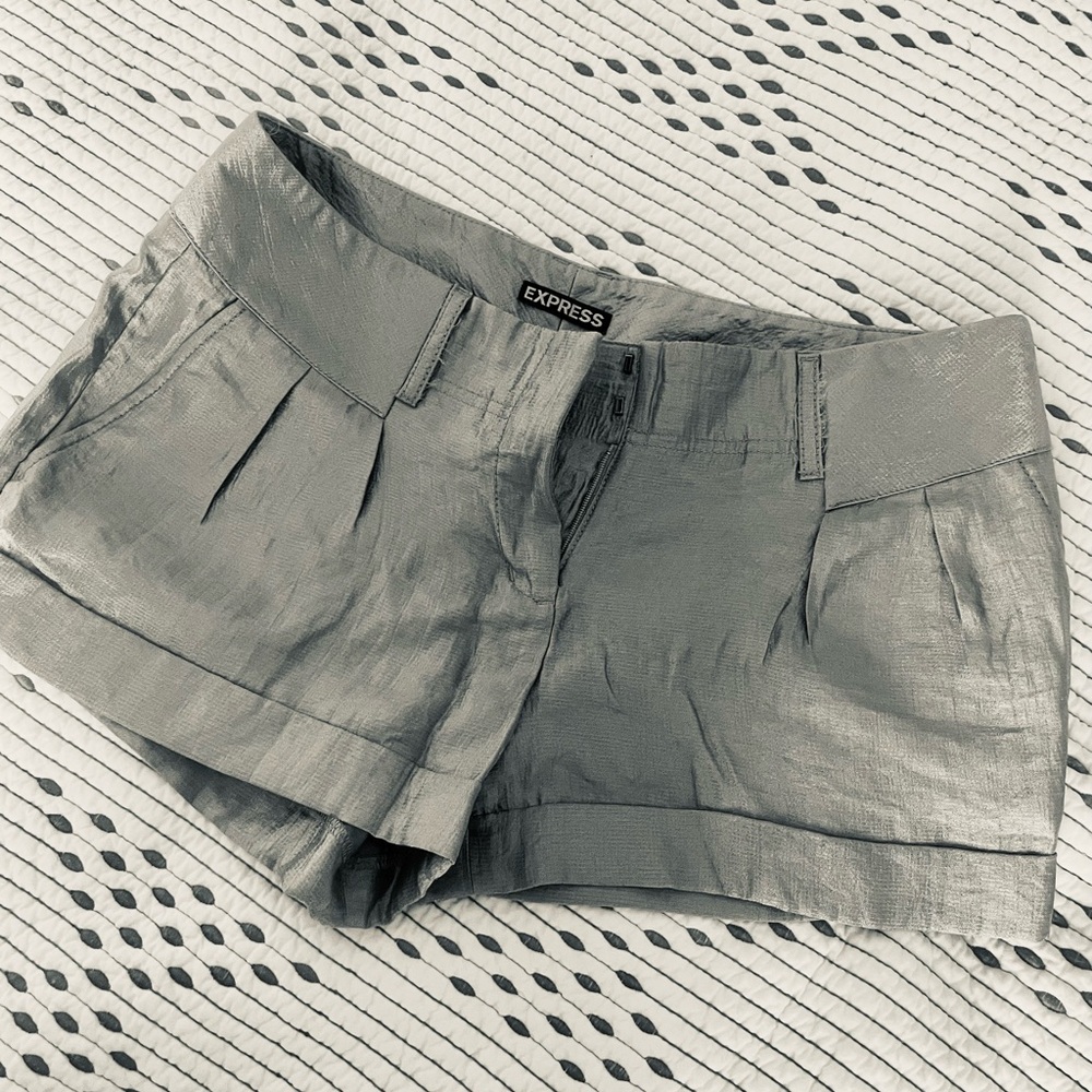Express Dress Shorts - Metallic